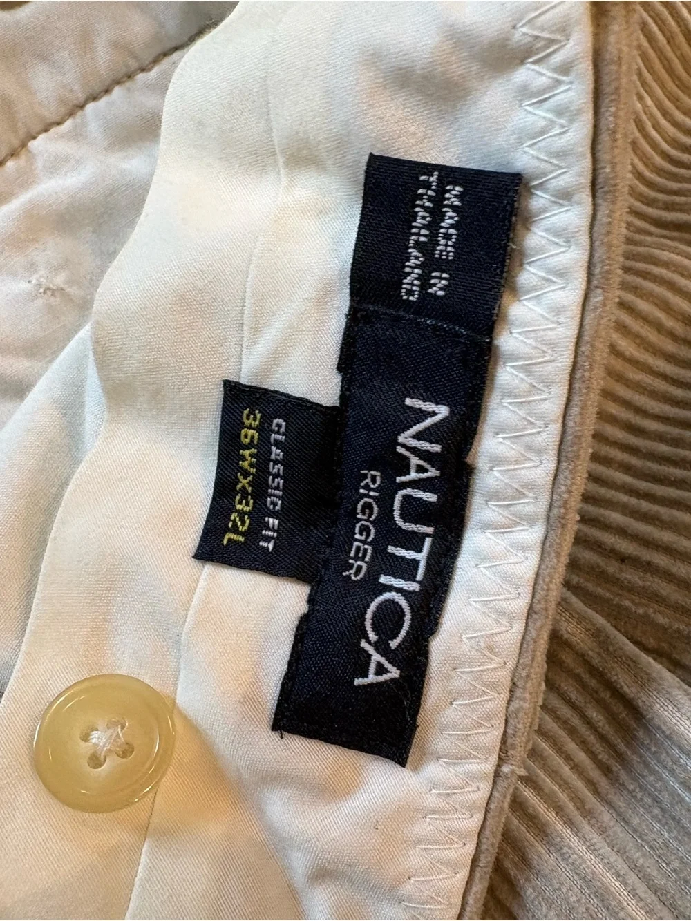 Nautica comfortable tan